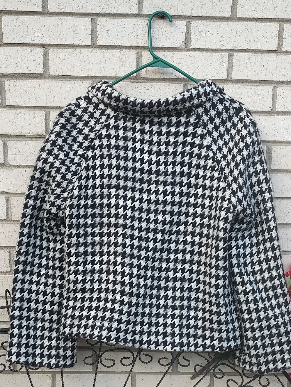 Rafaella Black & White Houndstooth Jacket - Picture 8 of 9